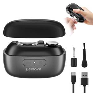 lot 6871 image: Electric Nail Clipper, Automatic Electric Nail Trimmer with Light, 2 Speeds,Magnetic Cover,Nail Scraps Storage,USB Rechargeable,Safety Nail Clippers for Men, Adults, Kids,Baby,Seniors (3.3 inch)