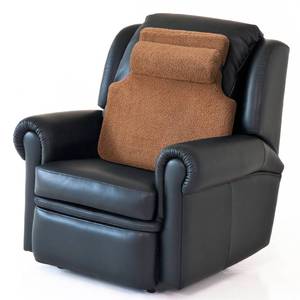 lot 6932 image: Colingmill Sherpa Fleece Lumbar Support Pillow with Headrest Recliner Memory Foam Lumbar Pillow Back Cushion for Chair Plush Cushion Thick Pad for Back Pain Car Sofa Chair Headrest Office Home