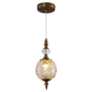 lot 8019 image: Piepooye Vintage Glass Pendant Light Antique Brushed Gold Chandelier 4.72 Mini Adjustable Hanging Ceiling Light Fixture for Kitchen Island Farmhouse Dining Room Bedroom Foyer Entryway