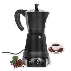 lot 8029 image: SHANGSKY Coffee Pot Electric Moka Pot 6 Cup, Espresso Coffee Maker Cafeteras Electricas Italian Coffee Maker Espresso Makers Portable Aluminum Electric Mocha Pot, Coffee Machine Moka Maker