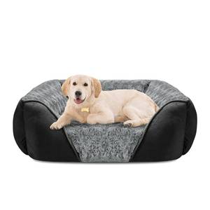lot 8058 image: INVENHO Large Dog Bed Rectangle Washable Orthopedic Soft Calming Sleeping Durable Pet Cuddler with Anti-Slip Bottom