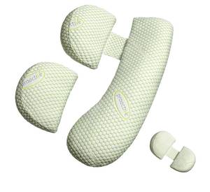 lot 8080 image: Oternal Pregnancy Pillow for Pregnant Women, Soft Pregnancy Body Pillow, Support for Back, Belly, HIPS, Legs, Maternity Pillow with Detachable and Adjustable Pillow Cover