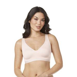 lot 8099 image: Warners Cloud 9 Super Soft, Smooth Invisible Look Wireless Lightly Lined Comfort Bra RM1041A, Womens, Size Medium, Rosewater
