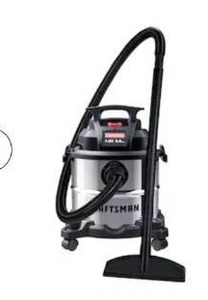 lot 5899 image: CRAFTSMAN 5-Gallon 4 HP Corded WetDry Shop Vacuum with Accessories Included