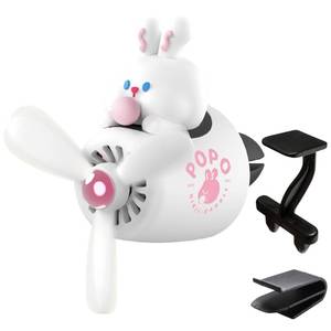 lot 8167 image: Tesla Model 3 Y S X Car air fresheners Scents diffuser Vent clips Perfume Air freshener DIY fragrance for Tesla Interior Accessories AC Vent freshener 2019 2020 2021 2022 2023 (White Rabbit)