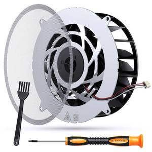 lot 8184 image: GRAUGEAR PS5 Slim Internal Cooling Fan Replacement Parts, Upgrade Replacement Dust Cleaning Kit, Compatible with 19 Blades Fan Cooler (PS5 Slim)