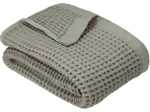 lot 8236 image: DEMMEX Organic Cotton Waffle Weave Turkish Bath Towel - Ultra Soft Lightweight Quick Dry, Oeko-Tex Certified, 100% Turkish Cotton (Beige, Large (60x30))