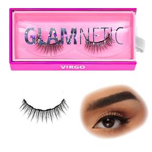 lot 8278 image: Glamnetic Magnetic Eyelashes - Virgo  Short Magnetic Lashes, 60 Wears Reusable Faux Mink Lashes Natural Look - 1 Pair