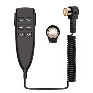lot 8314 image: Okin 6 Button Adjustable Bed Remote 5 Pin Wired Adjustable Bed Remote Control Replacement Parts, HS.13.06.17