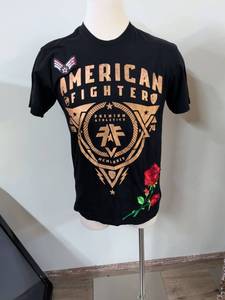 lot 52 image: American Fighter Premium Athletics T-Shirt with Rose Design