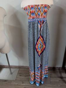 Bongo Aztec Print Maxi Dress