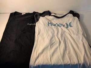 lot 91 image: Calvin Klein & Hurley T-Shirt Bundle