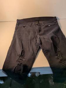 lot 101 image: Flying Monkey Black Distressed Jeans