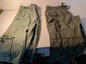 lot 102 image: Womens Cargo Pants Bundle - Almost Famous & Lucky Brand
