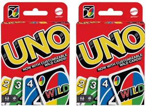 lot 69894 image: Uno Card Game 2 Pack - Retail $15