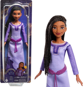 lot 69908 image: Mattel Disney Wish Toys, Asha of Rosas Posable Fashion Doll - Retail $10