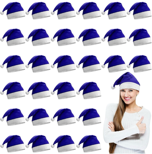 lot 658564 image: Blue Santa Hats - Retail $47