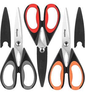 lot 658659 image: 3-Pack 8.5Kitchen Scissors - Retail $13