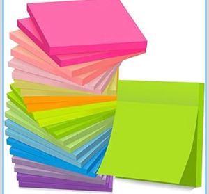 lot 658671 image: Sticky Notes 3x3 - Retail $9
