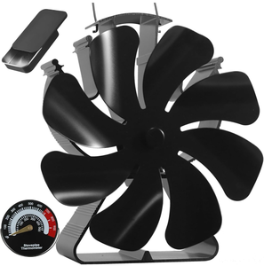 lot 658691 image: Wood Stove Fan Heat Powered - Retail $25