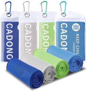 lot 658729 image: 4 Pack Cooling Towel - Retail $10