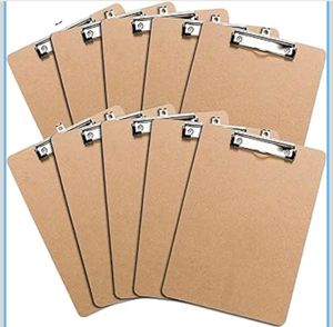 lot 658730 image: Letter Size Clipboards - Retail $17
