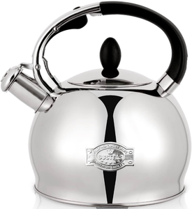 lot 698899 image: SUSTEAS Stove Top Whistling Tea Kettle - Retail $40