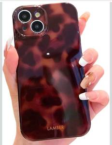 lot 69709 image: Lamber Tortoise Shell iPhone 14plus15plus Case - Retail $10