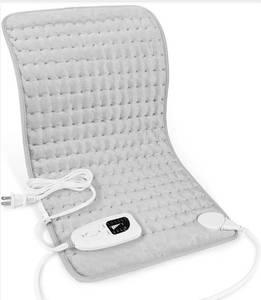 lot 69716 image: Electric Heating Pad with Digital Controller - Retail $25