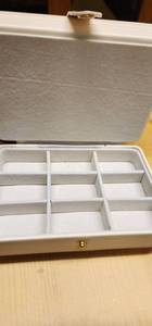 lot 69753 image: White Jewelry Display Case - Retail $25