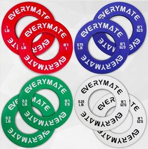 lot 69775 image: Everymate Olympic Fractional Weight Plates Set - Retail $45