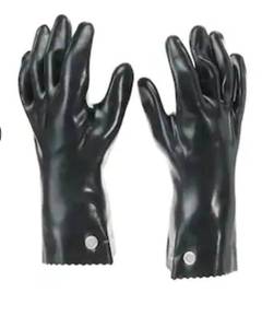 lot 69817 image: Master Forge One size fits most Black PVC 1 -PairsCondition Prior Ownership (As Is)Damage NoDamage Description NAMissing Parts No - Retail $15