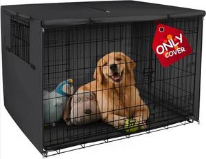 lot 69843 image: Explore Land 48-inch Dog Crate Cover - Retail $35