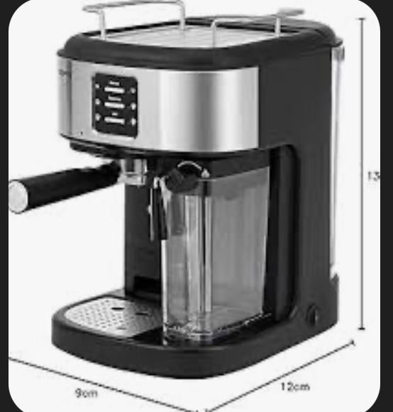 lot 2359 image: Espresso Cappuccino Coffee Machine - Retail $0