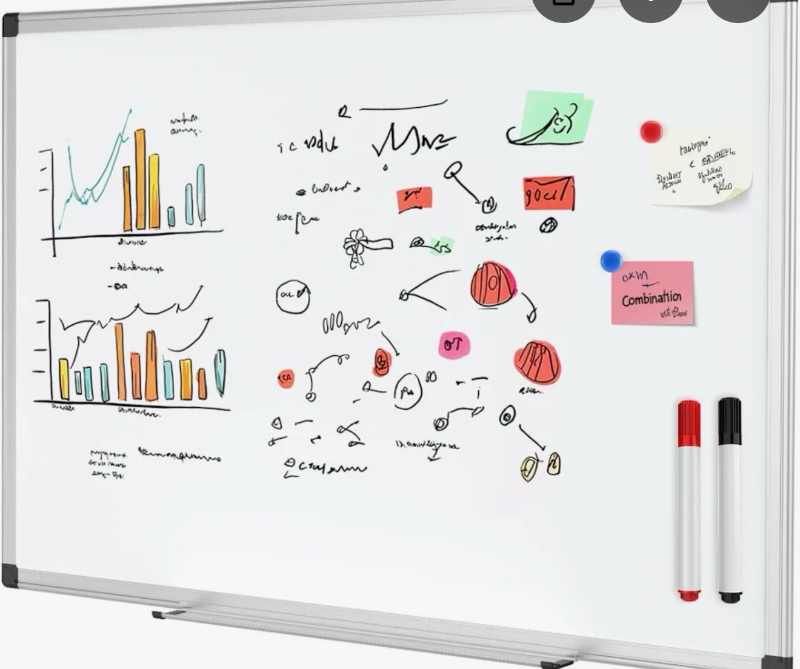 lot 2389 image: Magnetic dry erase board  - Retail $15