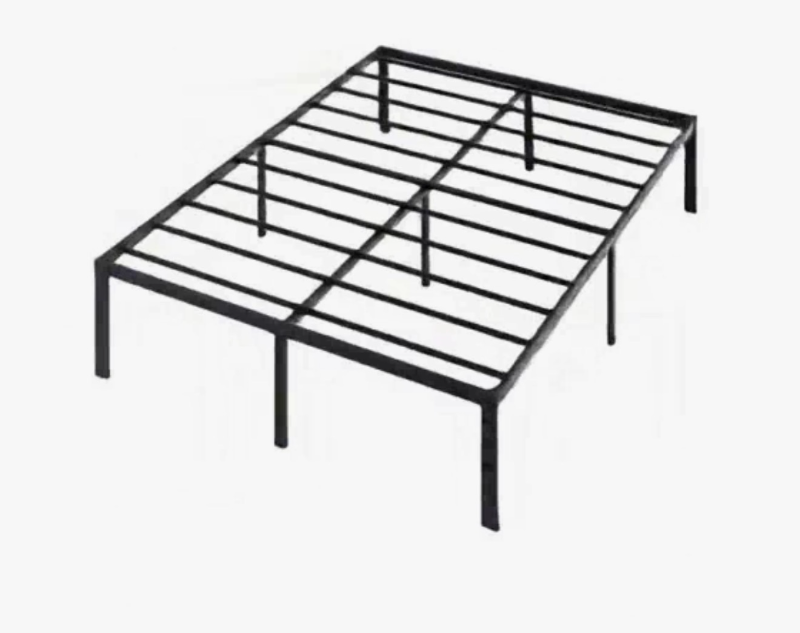 lot 2616 image: Queen metal bed frame