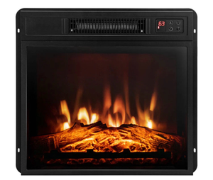 lot 3277 image: 18in Electric Fireplace (w remote control) - Retail $0