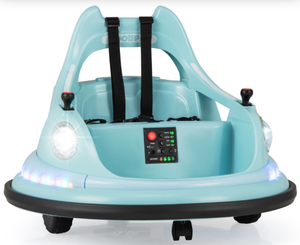 lot 3285 image: 12v Kids Ride on Bumper Car wRemote - Retail $119