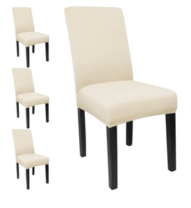 lot 3317 image: Set of 2 upholstered dining chairs - Retail $0