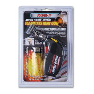 lot 3345 image: Micro-Therm Mini Heat Gun With Heat Deflector - Retail $52