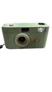 lot 3358 image: Sage Green Heyday 35mm Point and Shoot Camera - Retail $15