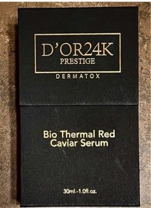$2000 D'OR24K Prestige Dermatox Bio Thermal Red Caviar Serum