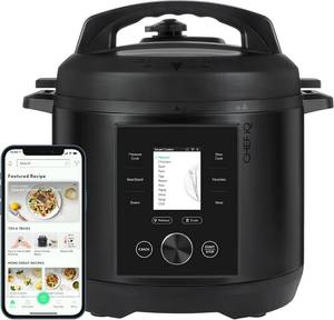 $160 CHEF iQ Smart Pressure Cooker with WiFi & Built-in Scale - 6 Qt