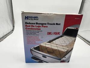 lot 22 image: NEW Universal Highland 78 X 60 Deluxe Bungee Truck Cargo Net FITS ALL TRUCKS