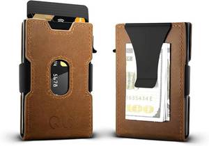lot 56518 image: Ultra-Slim Money Clip Wallet for Men, Aluminum Pop up Card Holder Mens Wallet, RFID Protection Minimalist Metal Wallets Billeteras de Hombres Gifts for Men Dad Husband Boyfriend