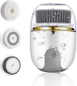 lot 56559 image: NEW Face Scrubber Cleansing Brush  3 Heads