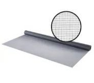 lot 39838 image: M-D 3-ft x 25-ft Silvergray Fiberglass Screen mesh, 4 Rolls