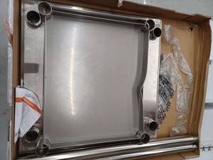 lot 25291 image: TRINITY EcoStorage Stainless Steel Table  24x24x35, NSF