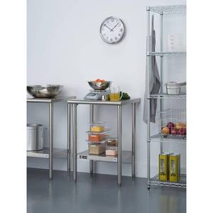 lot 25361 image: TRINITY EcoStorage Stainless Steel Table  24x24x35 - NSF