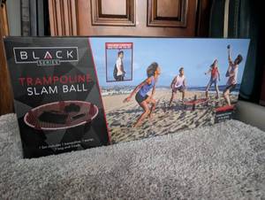 lot 1203 image: Black Series Trampoline Slam Ball Game Set